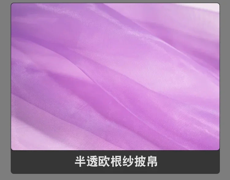 Movie Agatha Harkness Cosplay Agatha Cos All Along Costume New Elegant Dress Coat Shawl Accessories Set Christmas Party Full Set