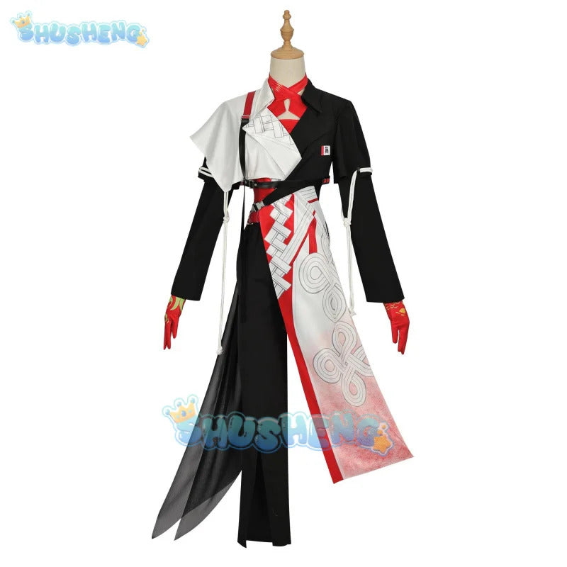 Arknights Nian Cosplay Costume Thunderbolt Director Uniform Halloween Carnival Party Christmas Play Role Clothes Clothing