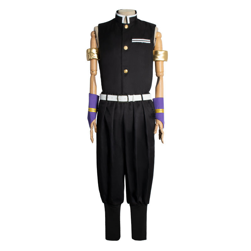 Halloween Demon Slayer c Japanese Anime os Demon Slayer Team Uniform Sound Pillar Yuuzou Tengen cosplay Clothing