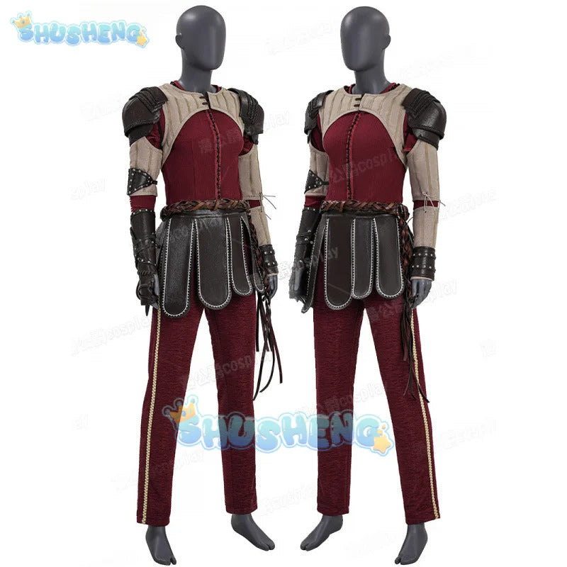 How to Train Your Dragon Astrid Cosplay Costume Uniform Halloween Carnival Party Christmas Play Role Clothes Clothing for Women