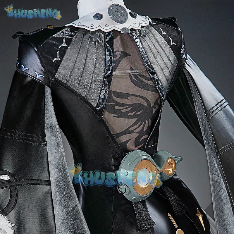 Zenless Zone Zero Yixuan Cosplay Costume Trails of Ink Uniform New Skin Yunkui Summit Headwear Halloween Party for Women Girls
