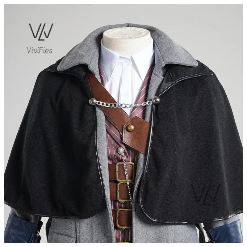 Game Bloodborne Gehrman Cosplay Costume Halloween outfits Women Men New Suit Uniform Accessories and props set in stock