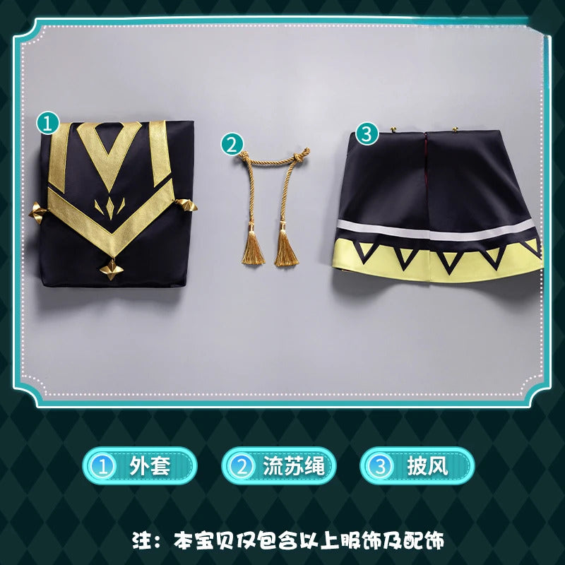 The Secret of the Silent Witch Monica Everette Cosplay Costume Uniform Halloween Carnival Party Christmas Play Role Clothing