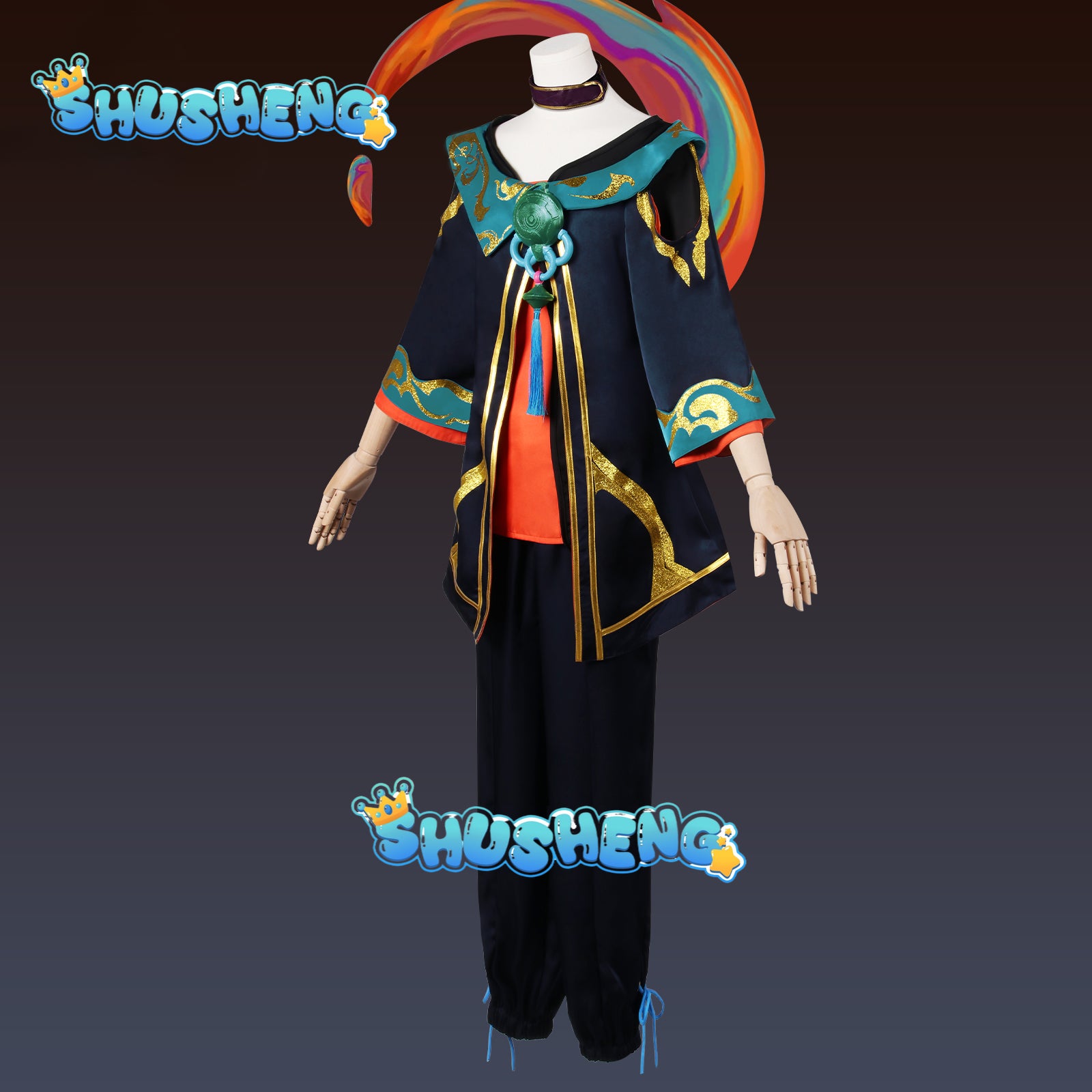 LOL Artistic Illustrator Hui Cosplay Costume Game Uniform Halloween Suits Carnival Clothes Party Clothing Garment Anime Outfits