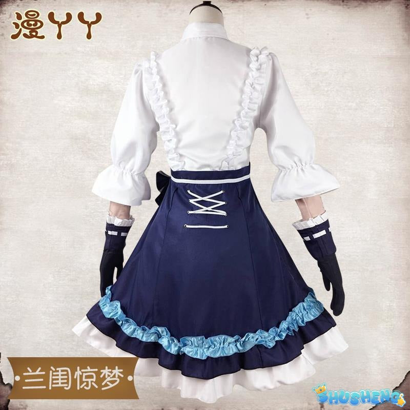 Anime Game Identity V Gardener Emma Woods Lolita Dress Lovely Uniform Cosplay Costume Role Play For Women