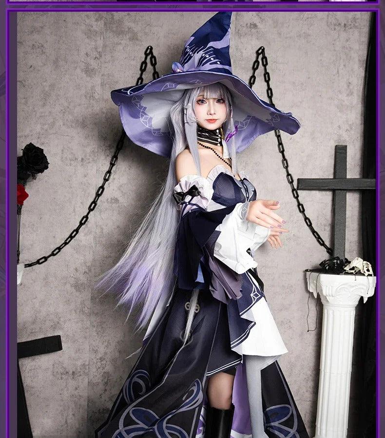 Honkai: Star Rail The Herta Cosplay Costume Uniform Halloween Carnival Party Christmas Play Role Clothes Clothing for Women