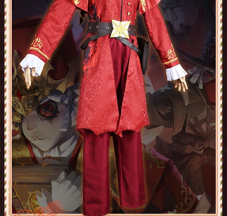 Anime Identity V Victor Grantz Postman Initial Skin Gorgeous Uniform Cosplay Costume Halloween Party Outfit