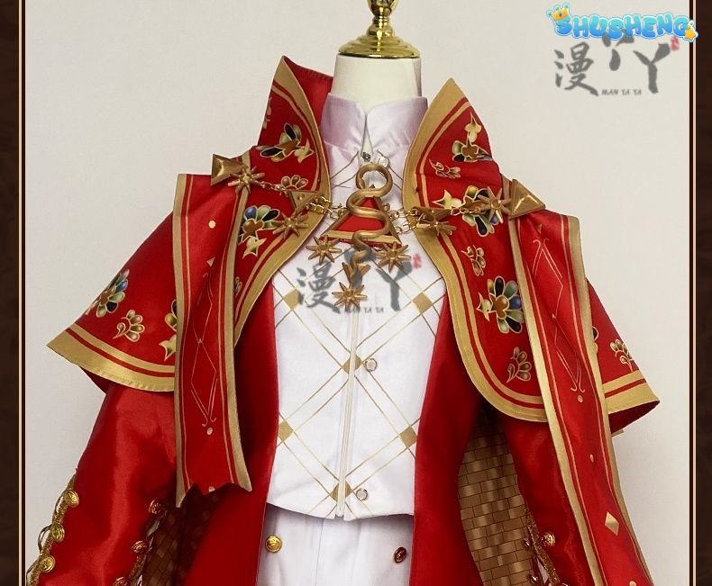 Identity V Ithaqua Philosopher's Stone 33rd Season Game Suit Handsome Cosplay Costume Halloween Party Role Play Outfit