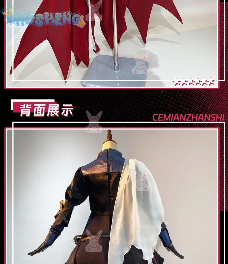 Specter Cosplay Game Arknights Costume Hat Stockings Accessories Props Gothic Lolita Dress Set Halloween Party Woman Uniform