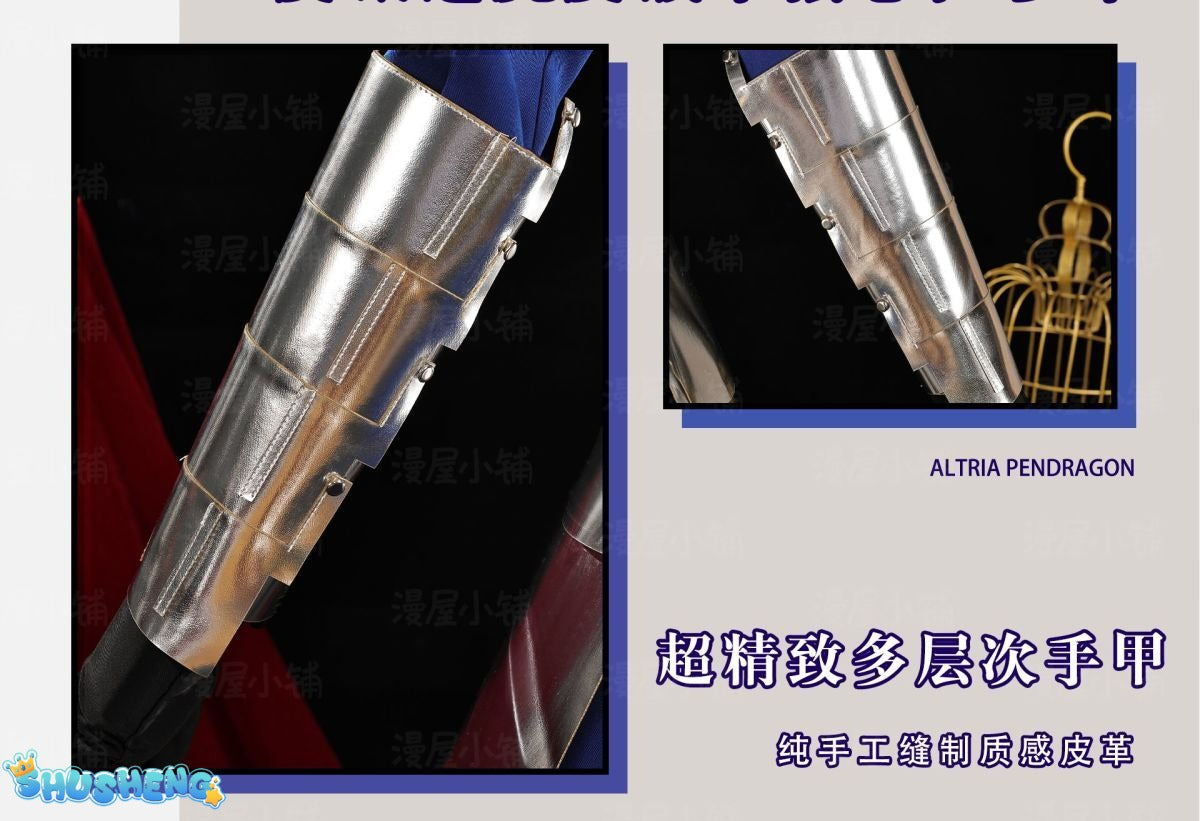 Saber Cosplay Costume Game Fate/Stay Night Cosplay DUDU-SR Artoria Pendragon Saber Women Costume Armor Arutoria Halloween FGO