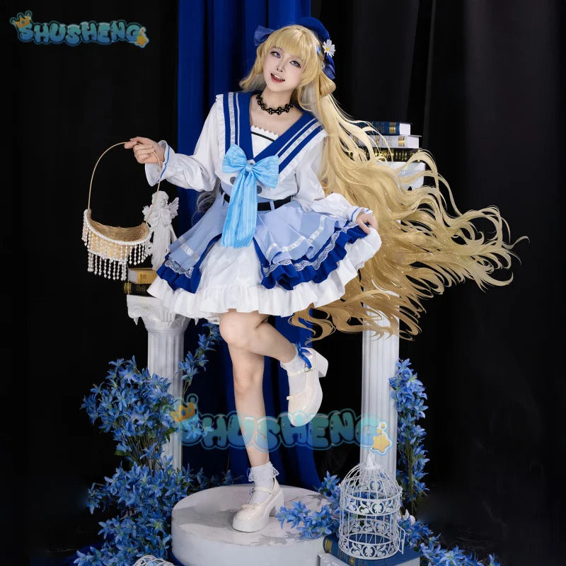 Wuthering Waves Rosin Phoebe Cosplay Costume Uniform Halloween Party