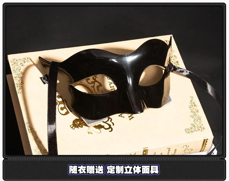 Zenless Zone Zero Hugo Cosplay Costume Mask Hat Mockingbird New Eridu Hugo Vlad Ravenlock Halloween Party for Women Men Prop