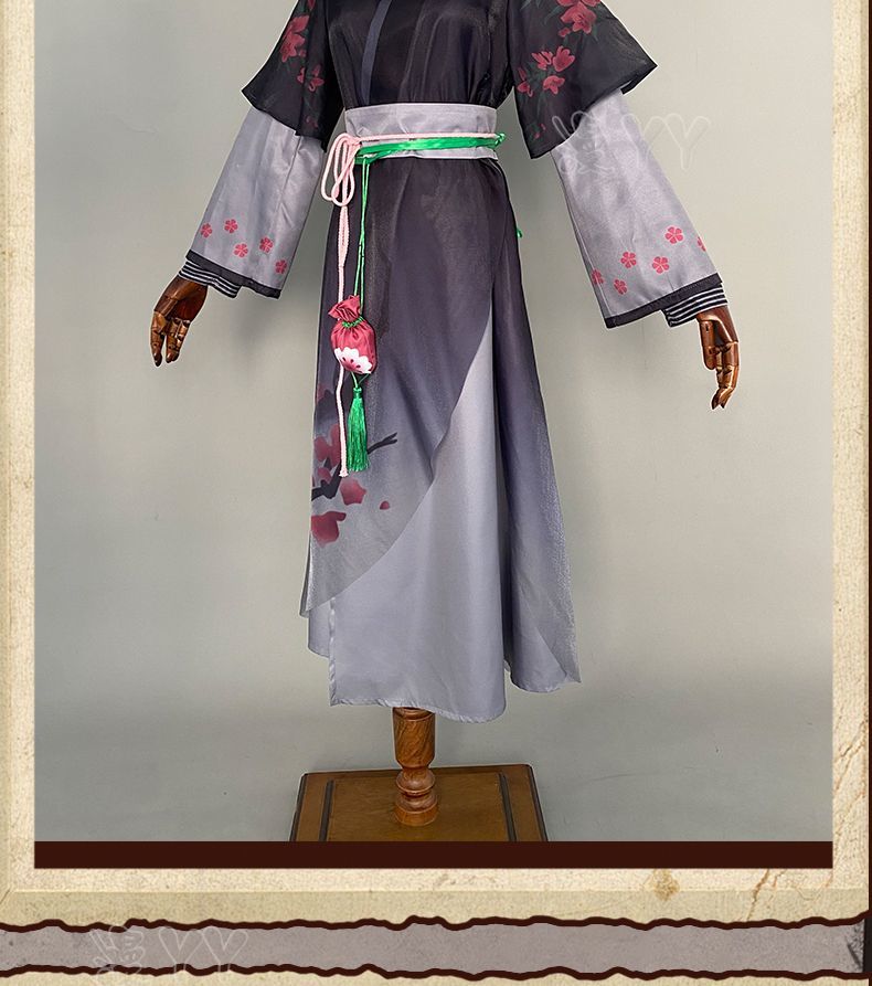 Wu Chang White Guard & Black Guard Cosplay Costume Game Identity V Peach Faced Scholar Cosplay Suit Party Clothing Halloween Carnival Uniforms