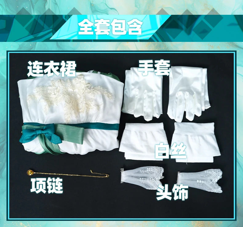 Sawamura Spencer Eriri Saekano: How to Raise a Boring Girlfriend Cosplay Costume Dress Gloves Necklace Socks Halloween Dress