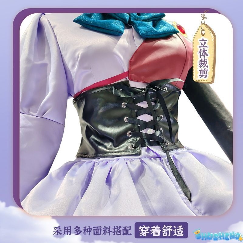Anime Love, Chunibyo & Other Delusions Cosplay Takanashi Rikka Costume Wig hat eye mask socks Halloween sweet girl uniform