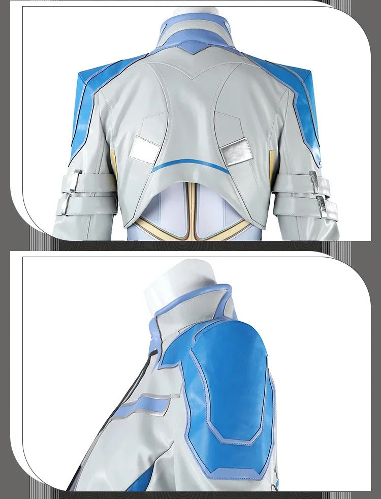 Shusheng-R Superhero Dagger Tandy Bowen Cosplay Rivals Costume Halloween Women's Fantasia jumpsuit outerwear shoes set fashionable uniform