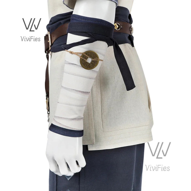 IN STOCK Raiden Mortal Kombat 1 Cosplay Bi Han Costume MK 1 Raiden Cosplay Halloween Costume Customized Carnival