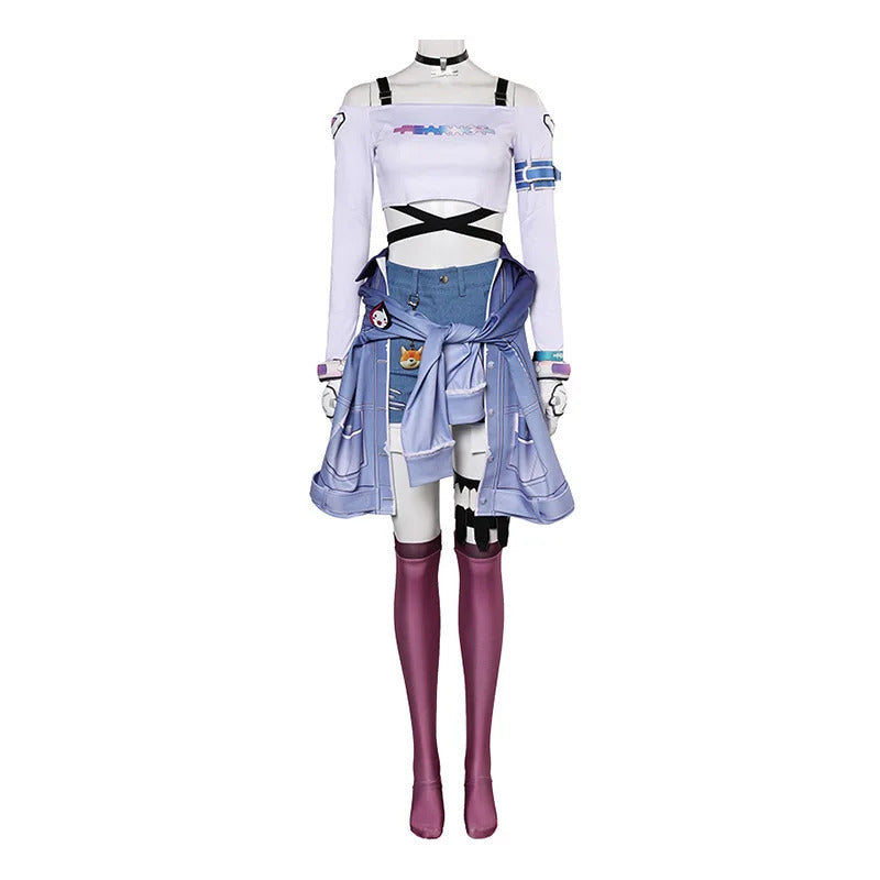 Overwatch 2 OW KIRIKO Cosplay Costume Game KPOP X OVERWATCH 2 Outfit Boots Skin KIRIKO Cosplay Sports Halloween Party Suit Girl
