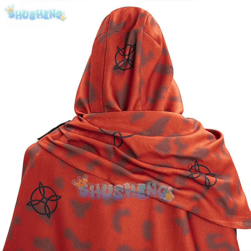 Red Agatha Wiccan Cosplay Costume Billy Kaplan Uniform Halloween Carnival Party Christmas Play Role Clothes Clothing for Men