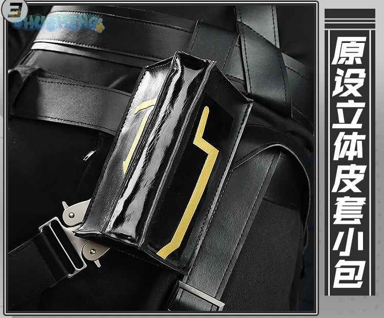 Shusheng Arknights Ulpianus Cape Hat Cosplay Costume Cos Game Anime Party Uniform Hallowen Play Role Clothes Clothing