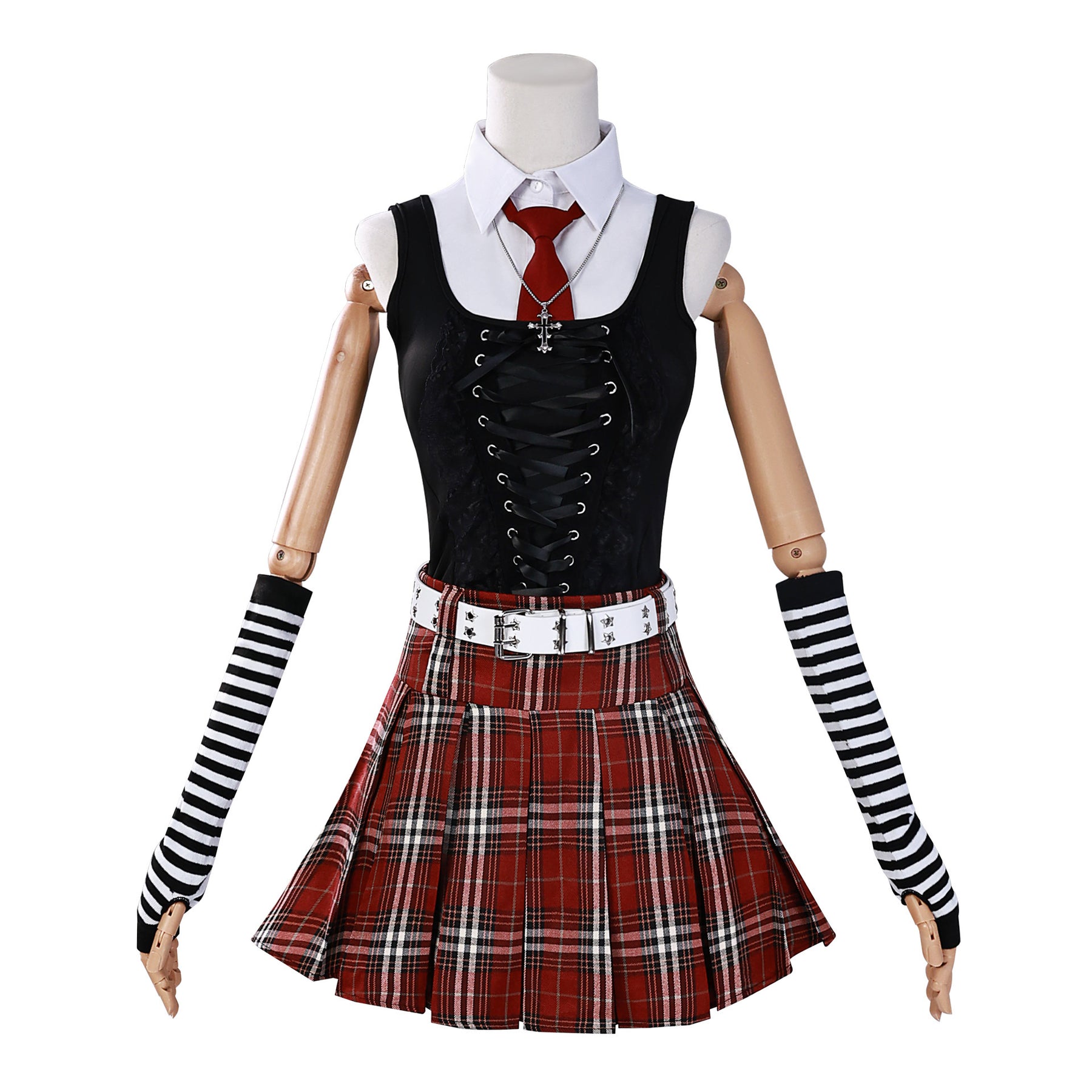 Misa Amane Cosplay Costume Wig Long Hair Anime Misamisa Cosplay Outfits Jk Skirt for Women Party Outfits