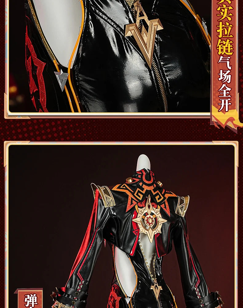 Shusheng Genshin Impact Mavuika Pyro Archon Cosplay Costume Cos Game Anime Party Uniform Hallowen Play Role Clothes Clothing
