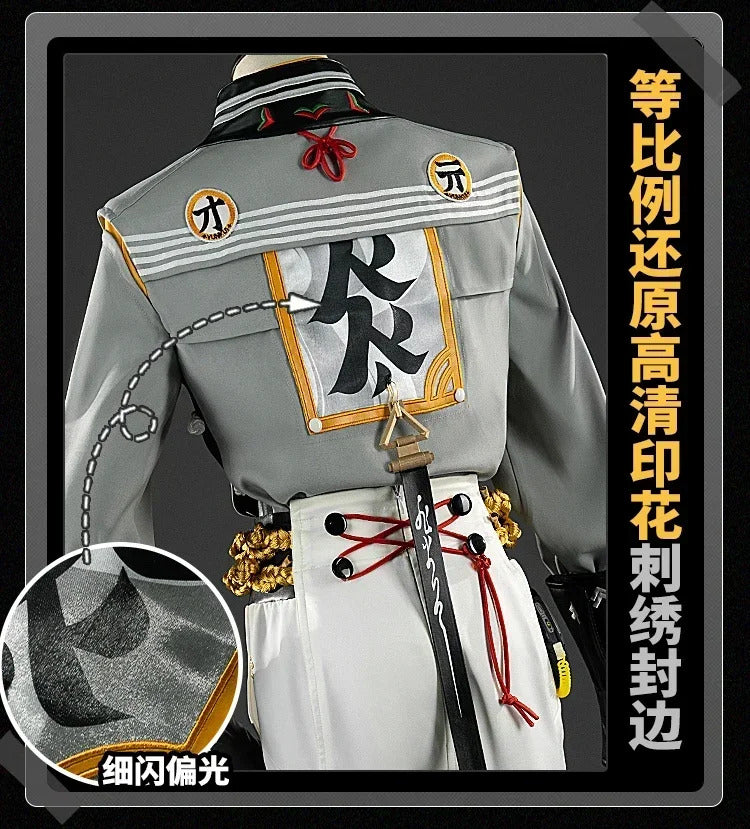 Game Zenless Zone Zero Phaethon Proxy Wise: Crane in the Azure Cosplay Costume Wise Uniform Halloween Carnival Party Christmas