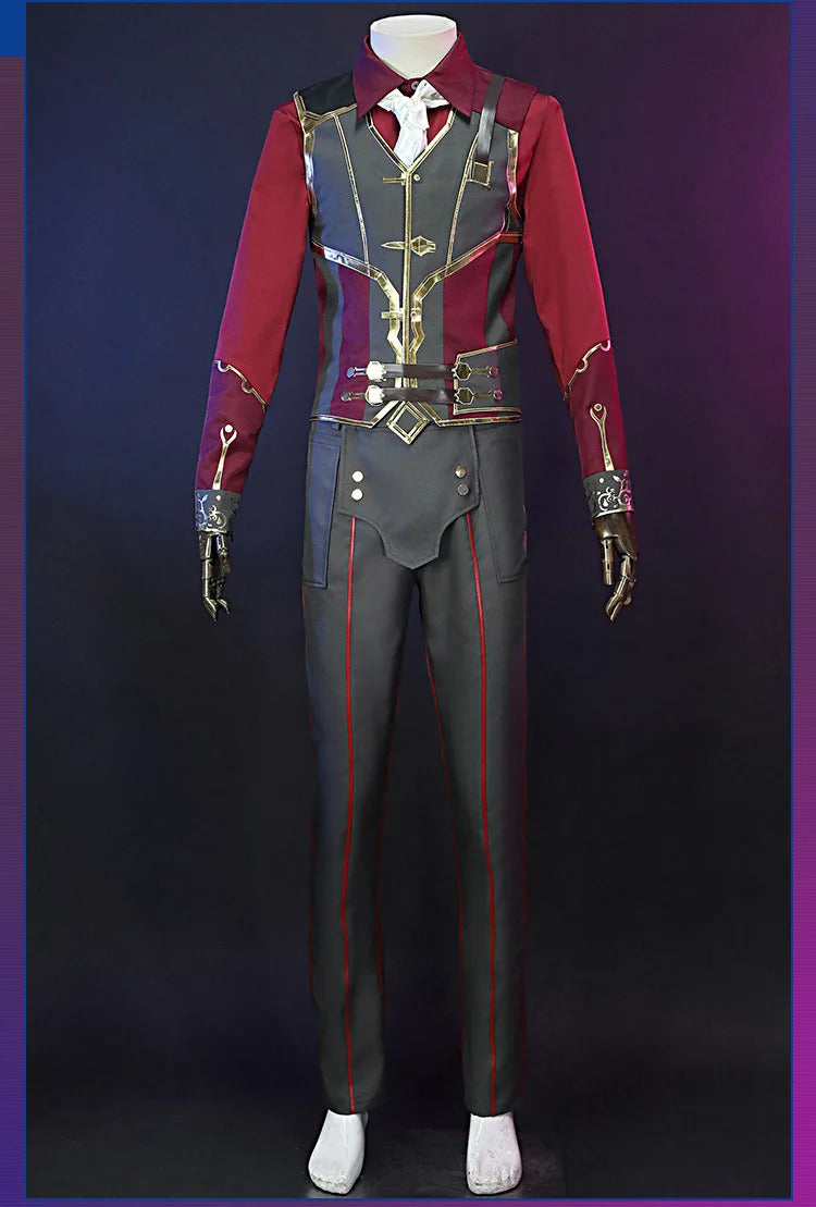 IN STOCK Silco Arcane Cosplay Arcane:League of Legends Silco costume Carnival Party Men Women Uniform Accessories Prop Set