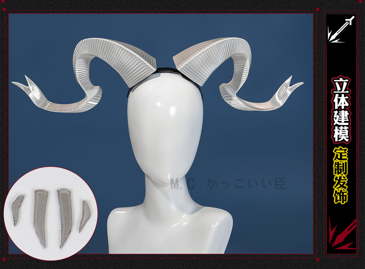 Arknights Lessing Cosplay Costume Cos Game Anime Party Uniform Hallowen Play Role Clothes Clothing