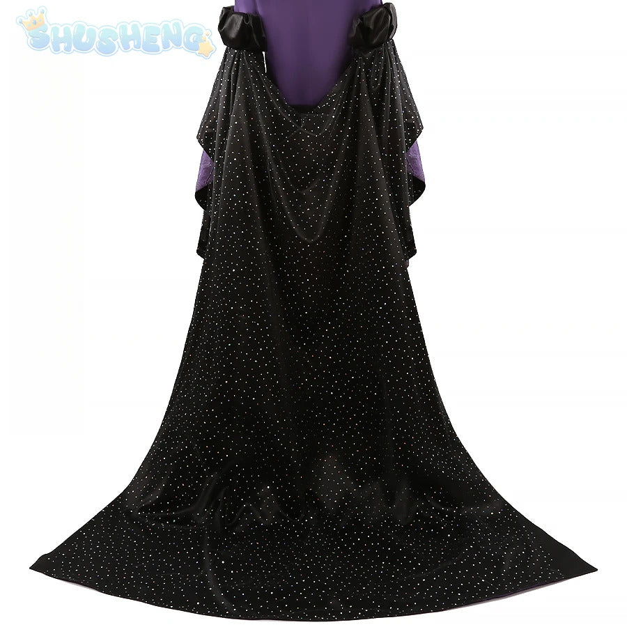 Game Twisted Wonderland Cosplay Vil Schoenheit Costume Tail necklace gloves purple gorgeous sexy dress Halloween uniform XS-XXXL