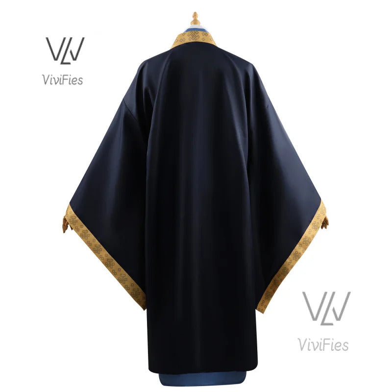 Maomao Jinshi Cosplay Costume Kusuriya no Hitorigoto The Apothecary Diaries Jinshi Wig Hanfu Green Uniform Kimono Headress Suit