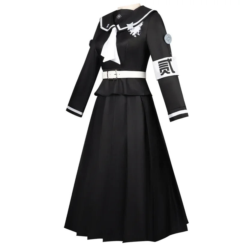 Amemiya Darumi Sizuhara Hiruko Sumino Takumi Omokage Yugamu The Hundred Line -Last Defense Academy cosplay Halloween costume set