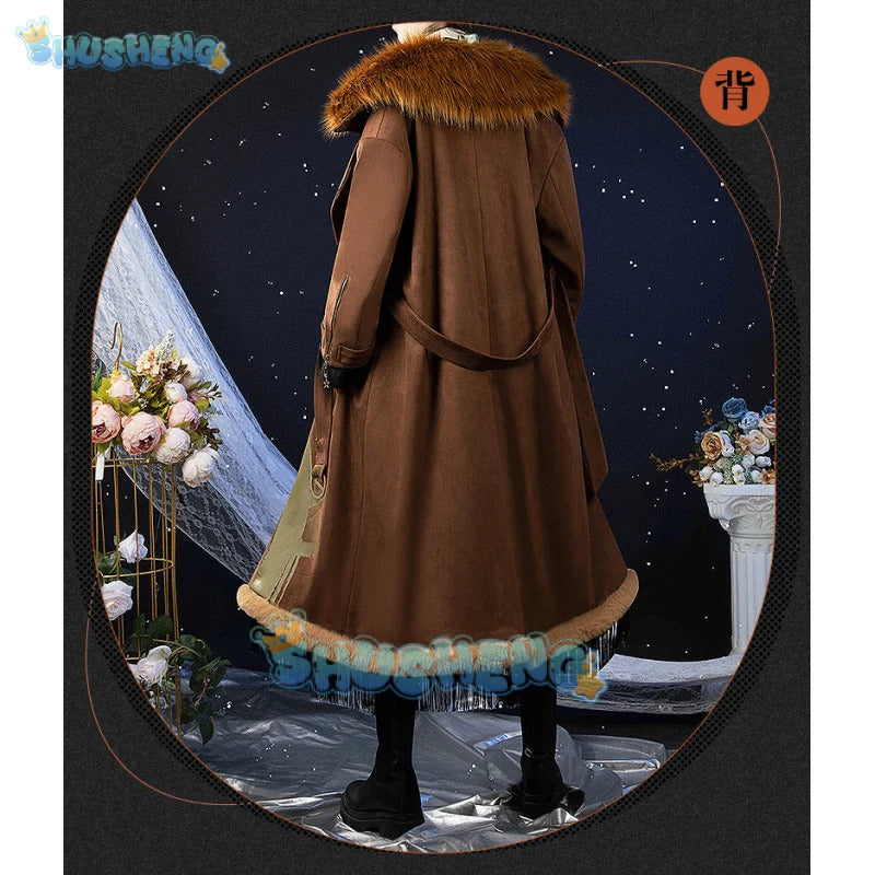 Reverse:1999 Windsong Cosplay Costume Coat shirt tie belt gloves necklace Halloween party Handsome man Woman uniform Full Set