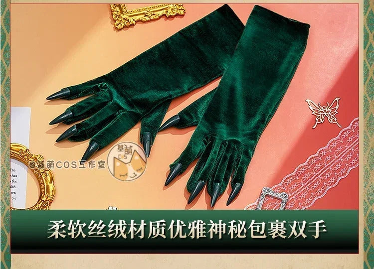 Anjo Nala Cosplay Reverse:1999 Nala Hari costume Ms. Kimberly Sexy Fish Tail Maid Dress Set Party Christmas Full Woman Uniform