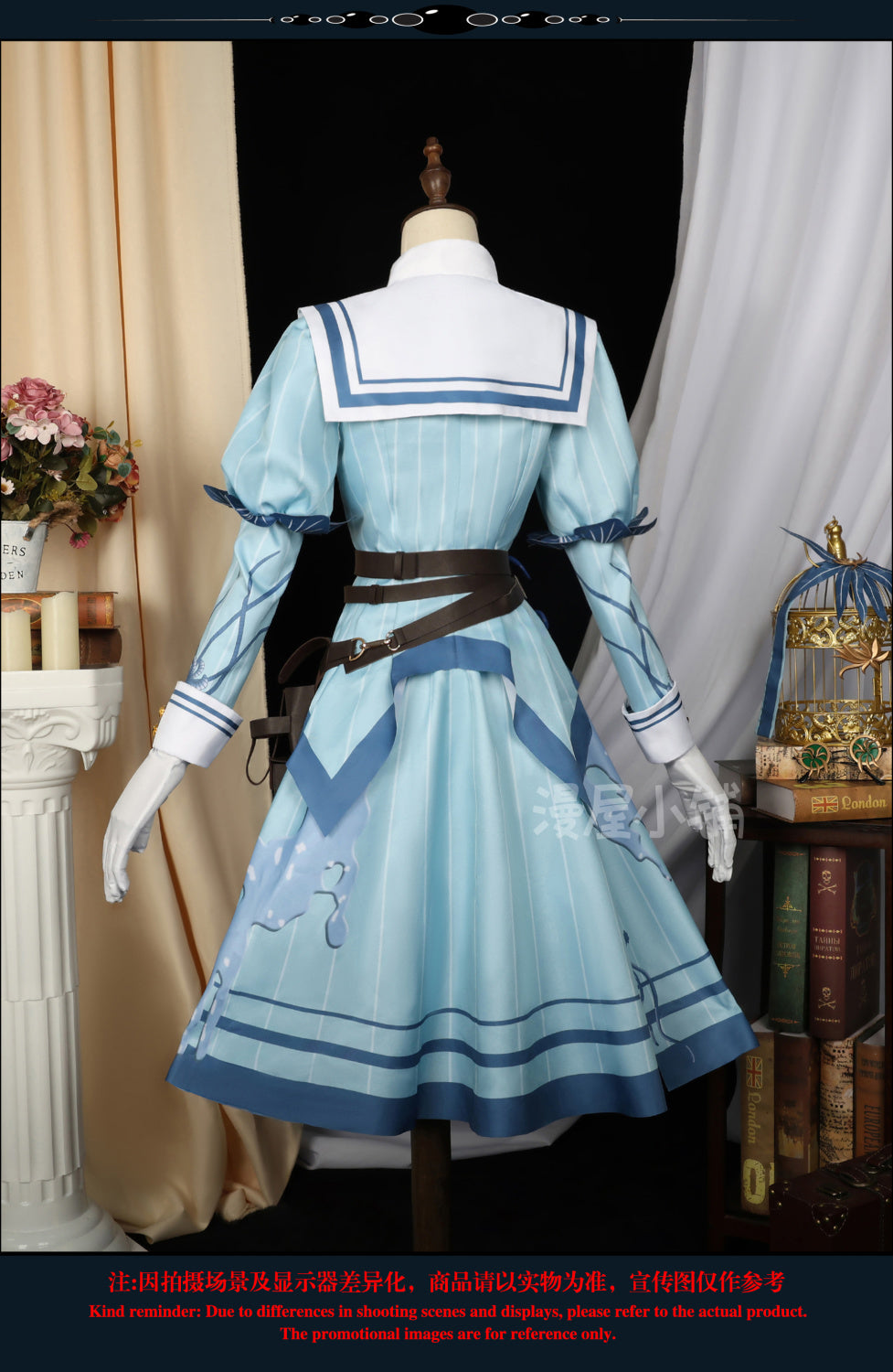 Game Identity V Emily Dyer Cosplay Hot Role Play Costume Doctor Anime High Quality Blue Dress for Women Comic Con Love Live Suit