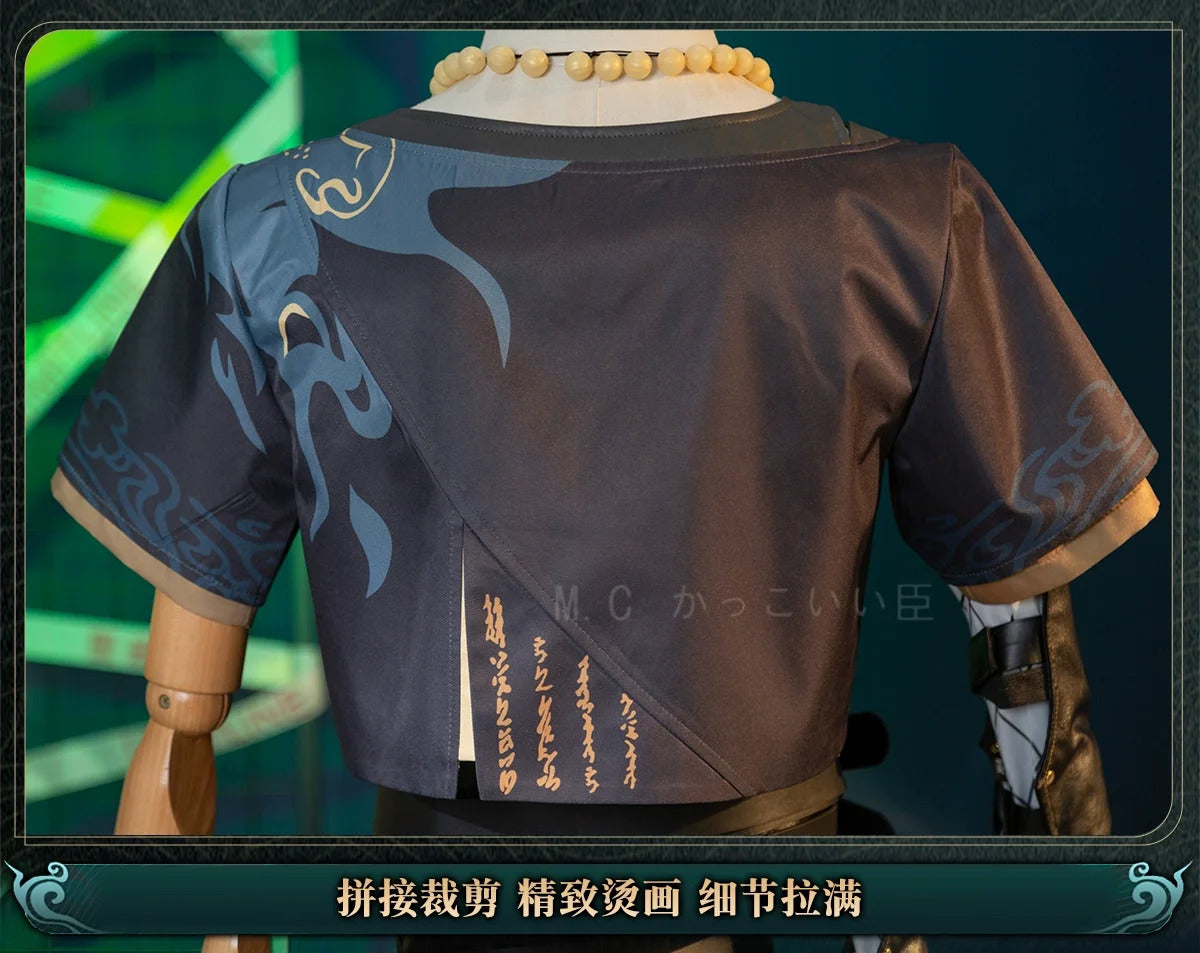Wuthering Waves Geshu Lin Cosplay Costume Uniform Midnight Rangers Jiyan Jinzhou Huanglong Halloween Party for Women Men S-XXL