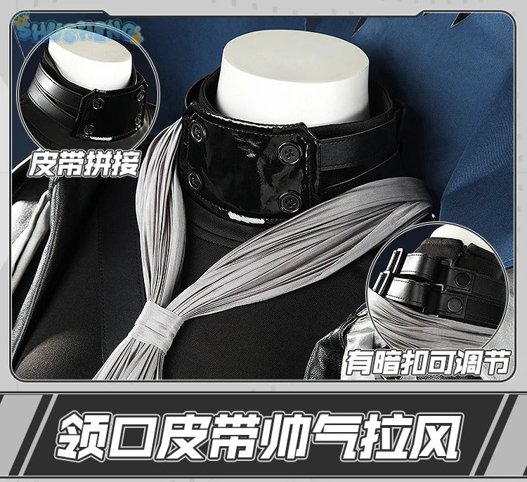 Shusheng Arknights Ulpianus Cape Hat Cosplay Costume Cos Game Anime Party Uniform Hallowen Play Role Clothes Clothing