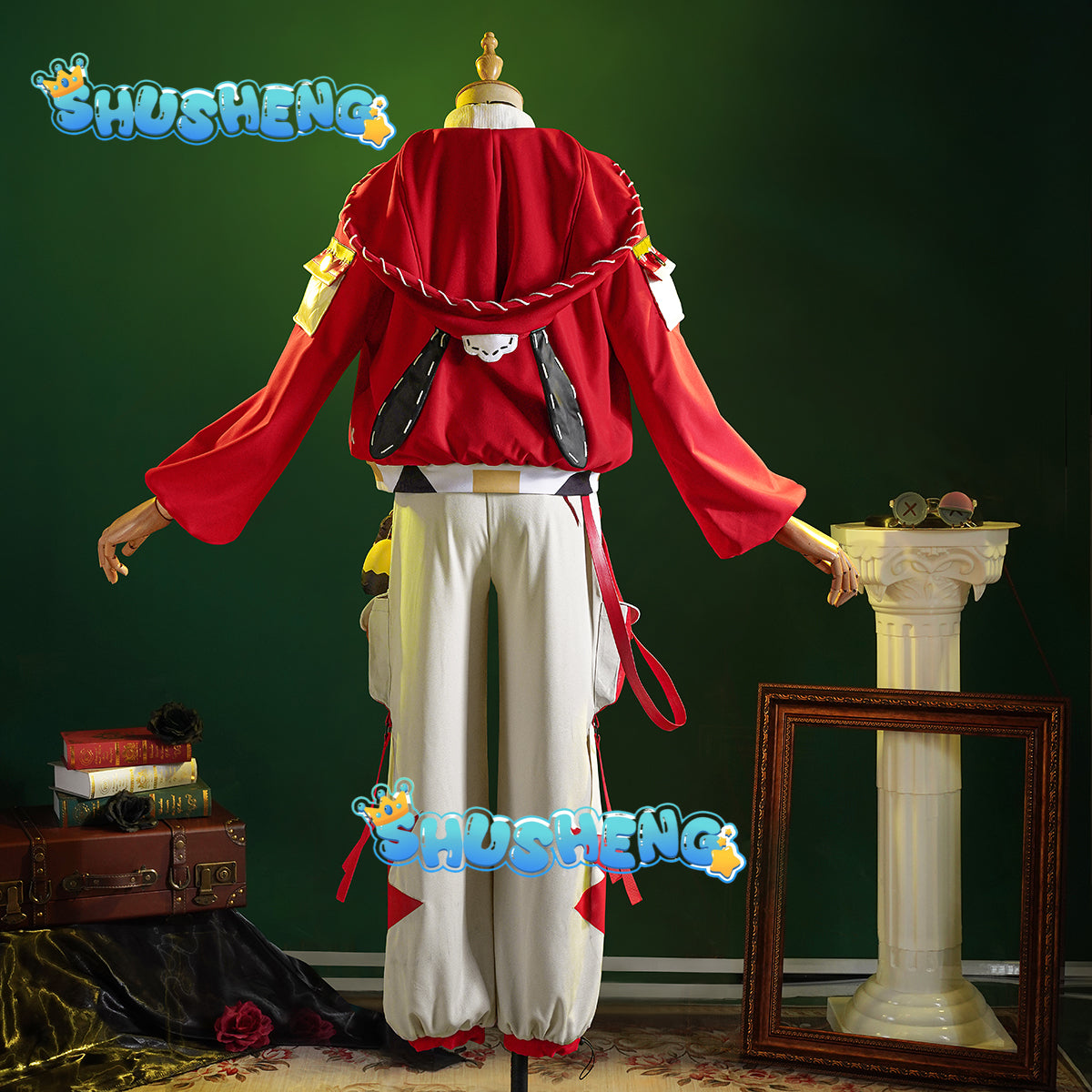 Games Identity V Prisoner Cosplay Luca Balsa Pochaco Costume Cosplay Outfit Wig For Hallowmas Christmas Role Play Women Men