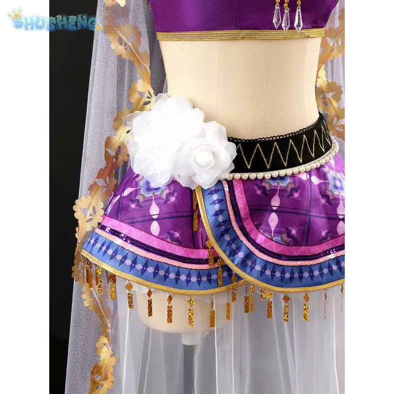 Anime Nozomi Tojo Love Live!Cosplay Muse dancer Costume Halloween Party Sexy Dress Accessories Prop Set Women Gorgeous Uniform