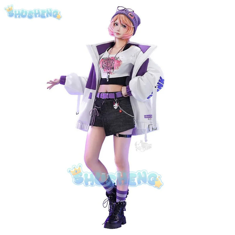 Identity Ⅴ Mechanic Cosplay Costume Tracy Reznik BLK IDV-ES Uniform Halloween Carnival Party Christmas Play Role Clothe Clothing