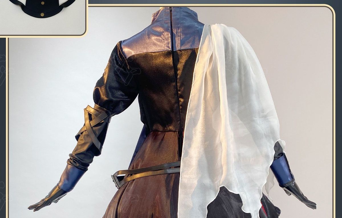 Game Arknights Specter The Unchained Cosplay Costumes Halloween Anime Women Dress Sexy Gorgeous Suit with Hat