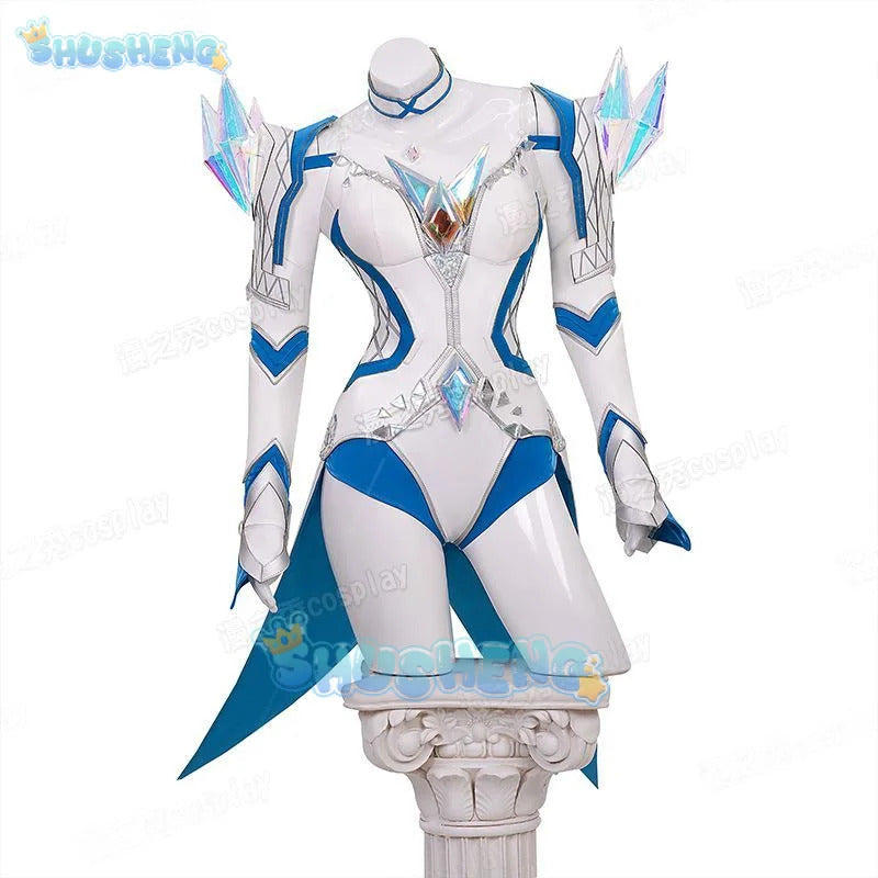 New Wave Skin White Queen Cosplay Costume Emma Frost Uniform Halloween Carnival Party Christmas Play Role Clothes Clothing