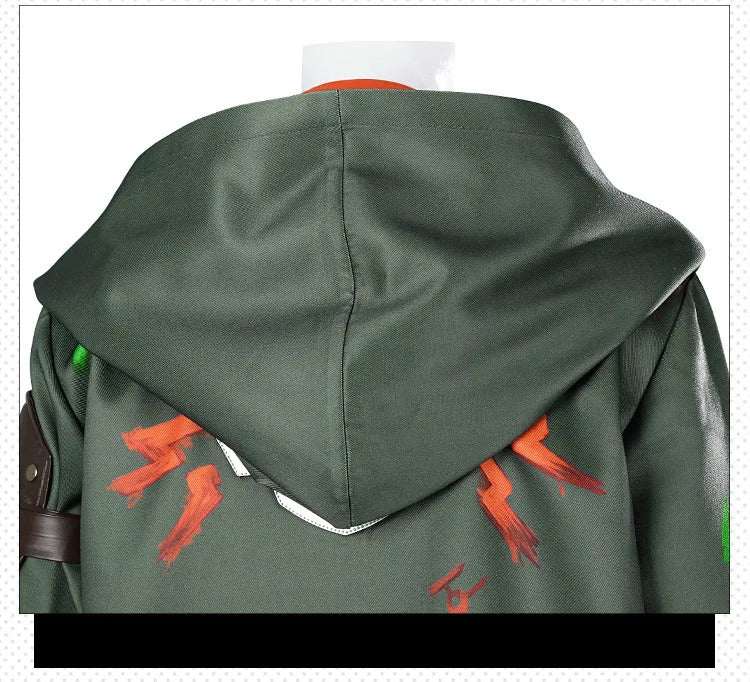 LoL Arcane:League of Legends2 Ekko Cosplay Costume Game Party Uniform Hallowen Carnival Role Clothes Clothing Shusheng
