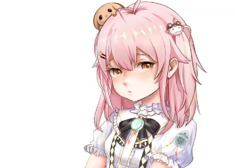 Anime Virtual YouTuber Ace Taffy Cosplay Costume VTuber British Style School Uniform Shirt Strap Dress Wig Woman Cute Party Suit