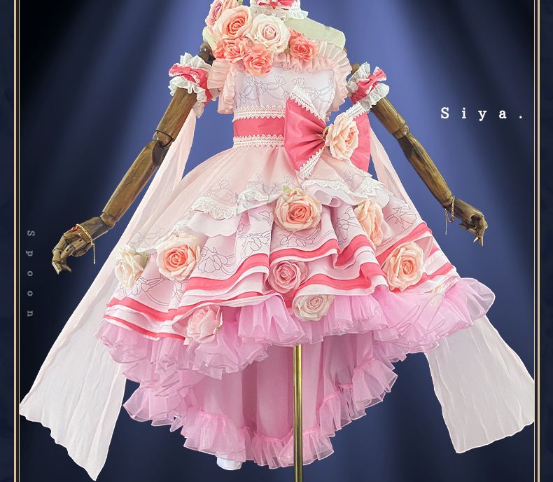 Who Made Me a Princess Siya Cosplay Costume for Halloween Christmas Role Playing Party Comic Game