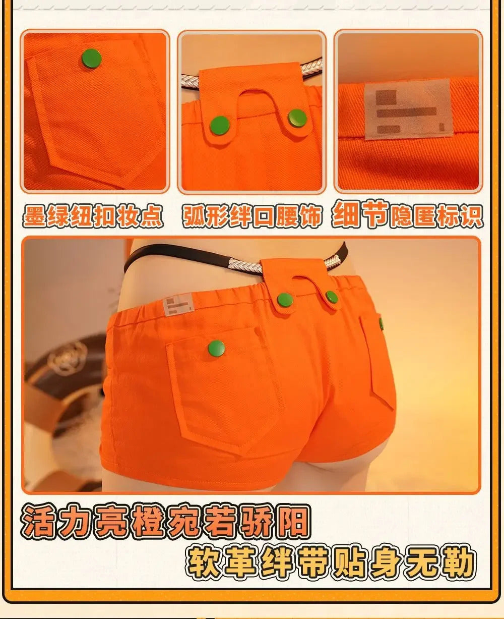 Game Zenless Zone Zero Belle Cosplay Costume Uniform Halloween Carnival Party Christmas Play Role Clothes Summer Clothing