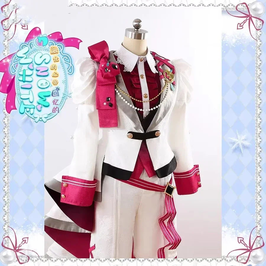 Shusheng-R Ensemble Stars Esupuri Hanamura Fuyume/Sagiri Esu/Natsu Kanna/Hojo Raika Cosplay Costume Uniform Halloween Carnival Party