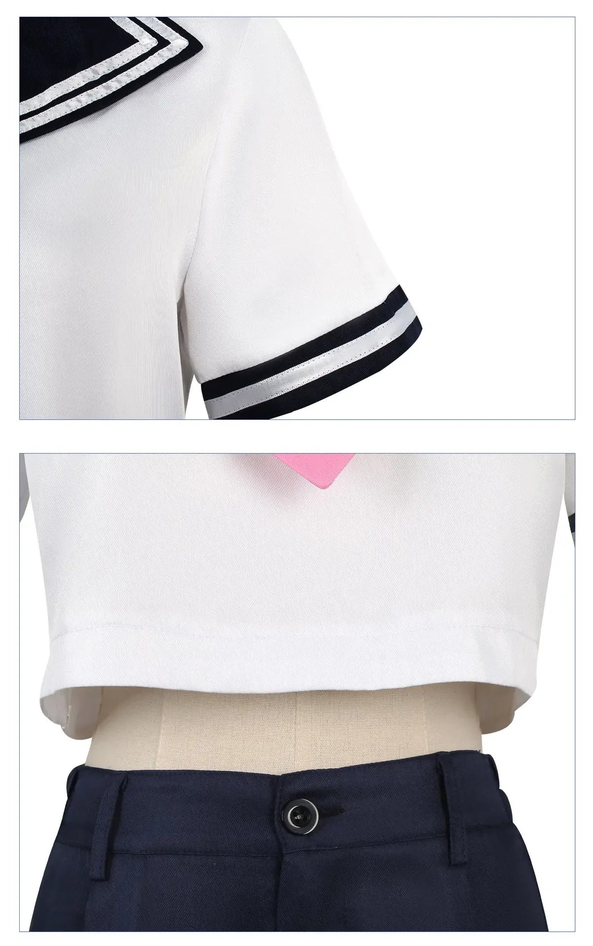 Oshi No Ko Kurokawa Akane Cosplay Costume School JK Uniform Student's Summer Shirt Halloween Carnival Party Christmas Clothing