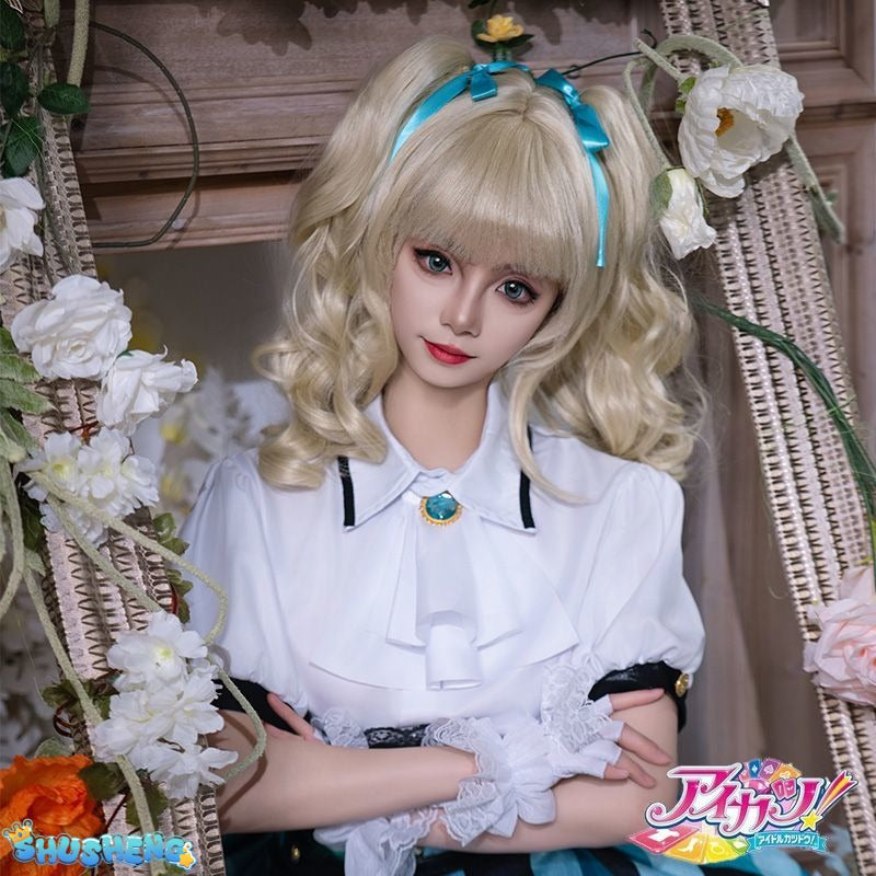 Todo Yurika Cosplay Costume Game Aikatsu Uniform Halloween Carnival Party Christmas Play Role Clothes Clothing