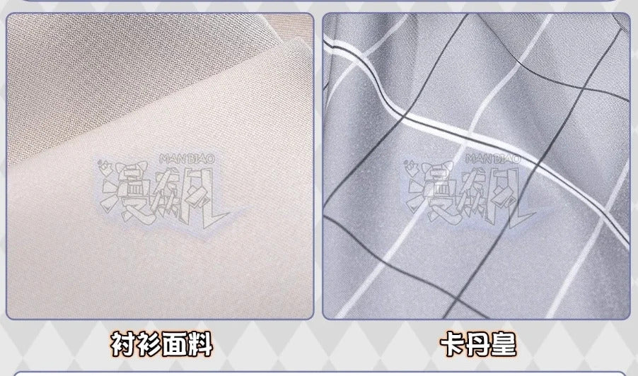 Shusheng-R BanG Dream! Ave Mujica Cosplay Sakiko Togawa Oblivionis Costume Shirt, skirt, socks, tie, Halloween party sweet JK uniform set
